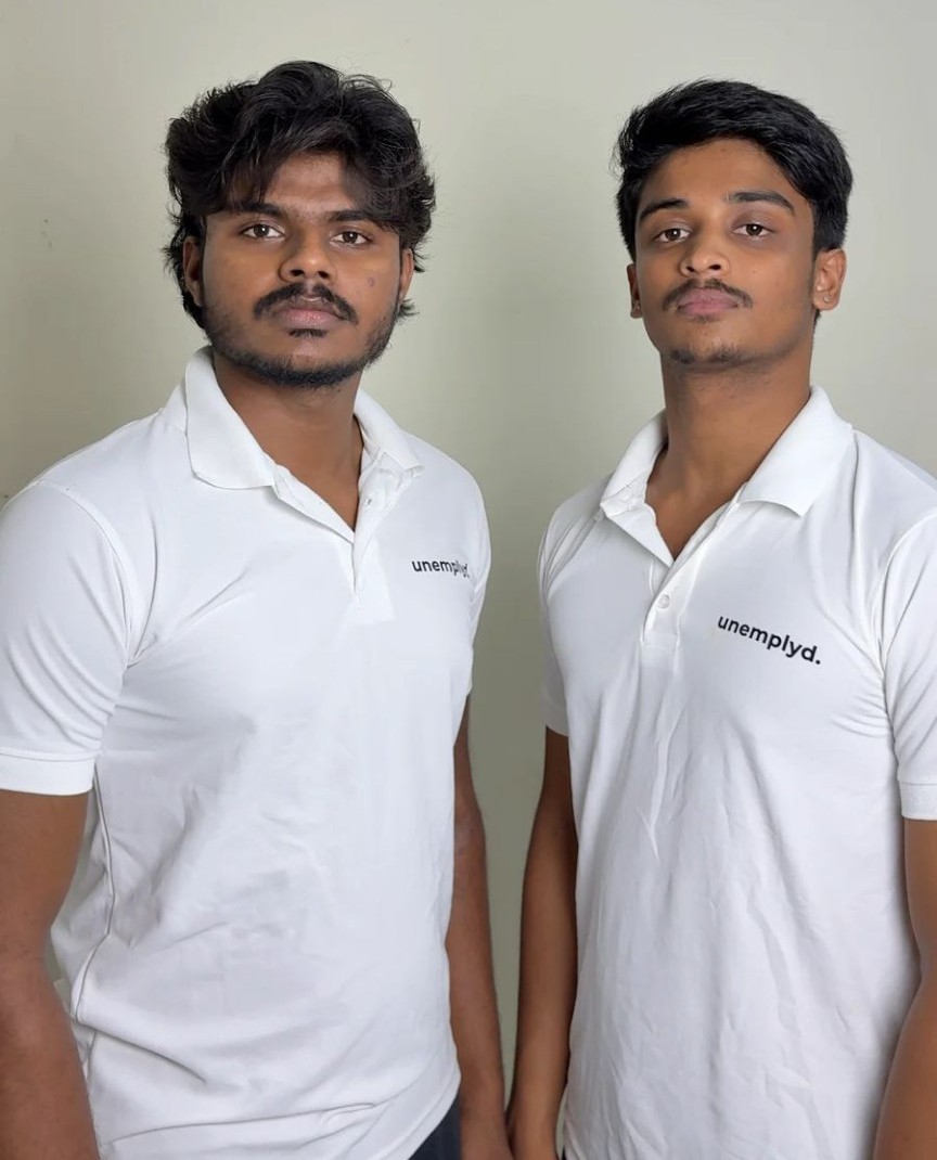 Akshay Muthu Shankar G and Anush, co-founders of Breaking Money