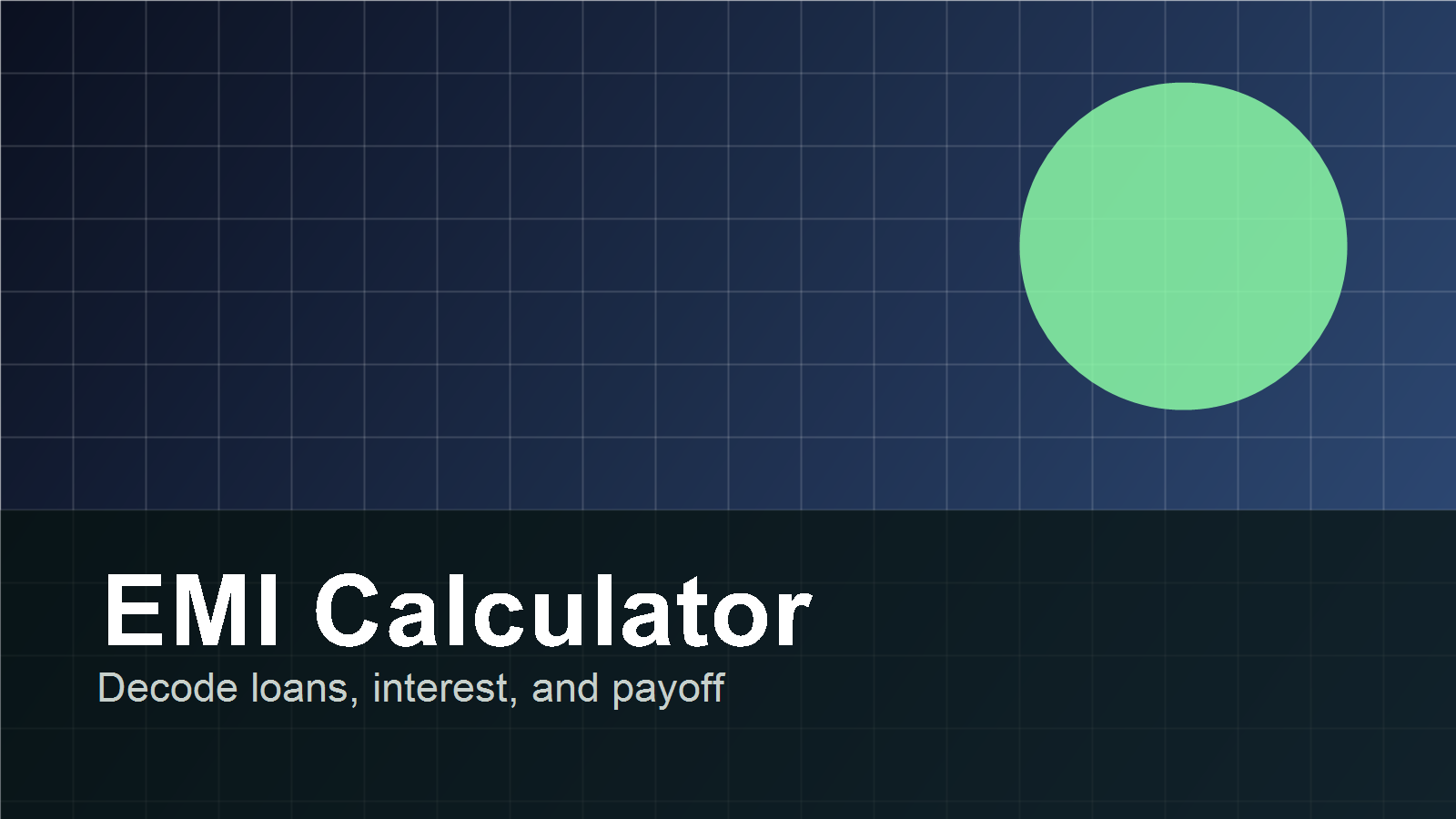 EMI Calculator
